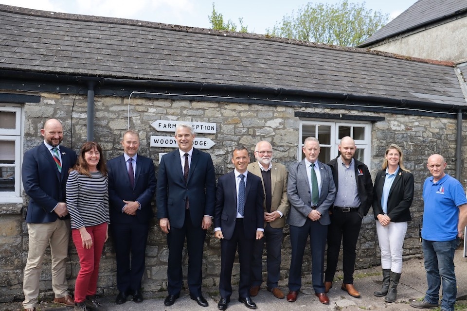 Minister visits government funded veterans support hub in Wales