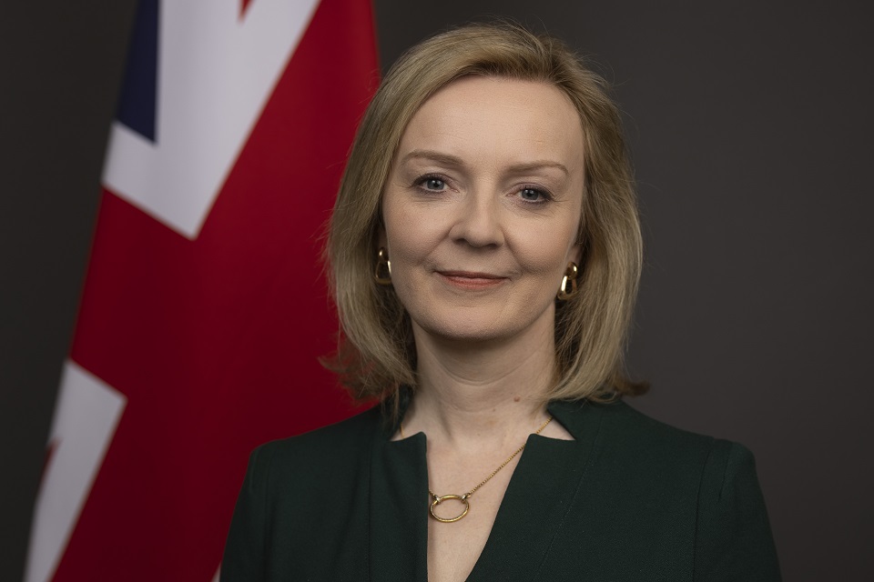 Foreign Secretary Liz Truss.