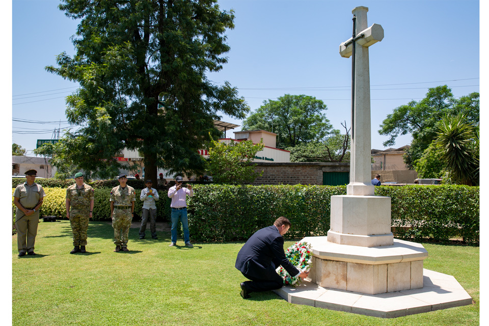 Minister for Armed Forces in Pakistan for two day visit