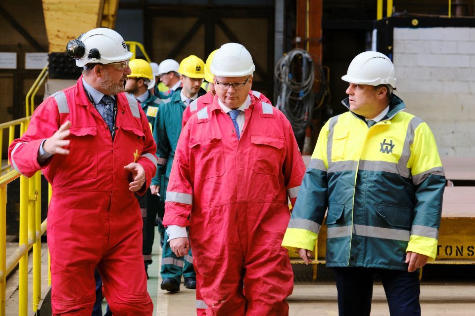 Shipbuilding Tsar praises south west shipyards