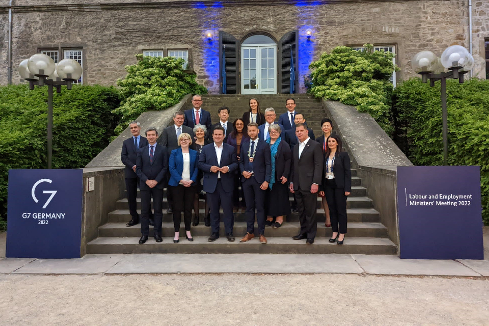Secretary of State for Work and Pensions attends G7 Labour and Employment Ministerial meeting in Germany