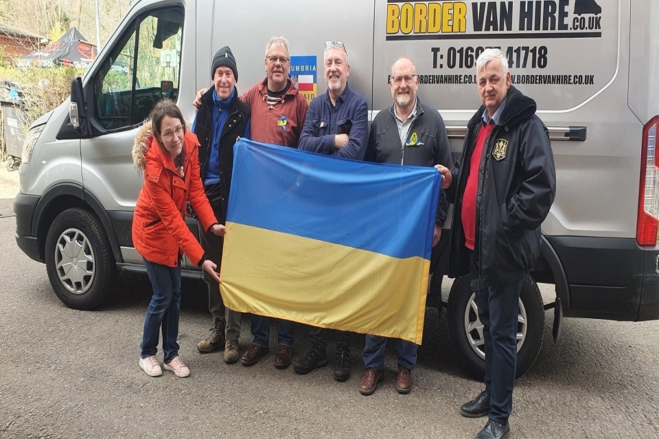 Sellafield staff thanked for Ukraine relief effort