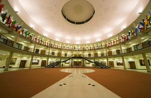 Image showing the foyer of the Defence Academy of the United Kingdom