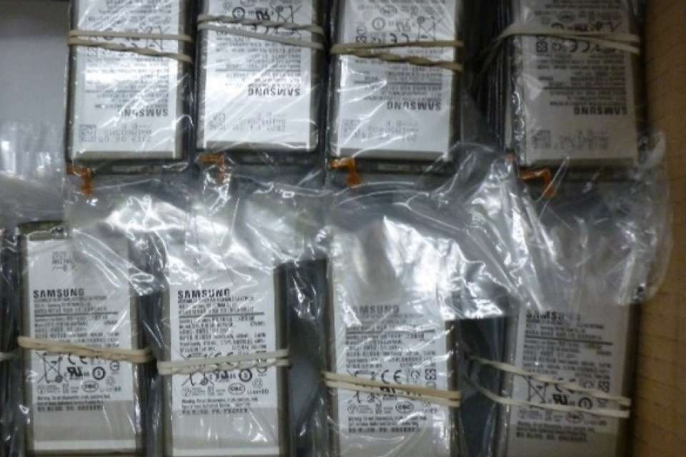 Dangerous counterfeit batteries seized in Greenwich