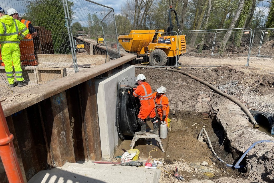 Burton upon Trent flood defence work completes £30 million investment