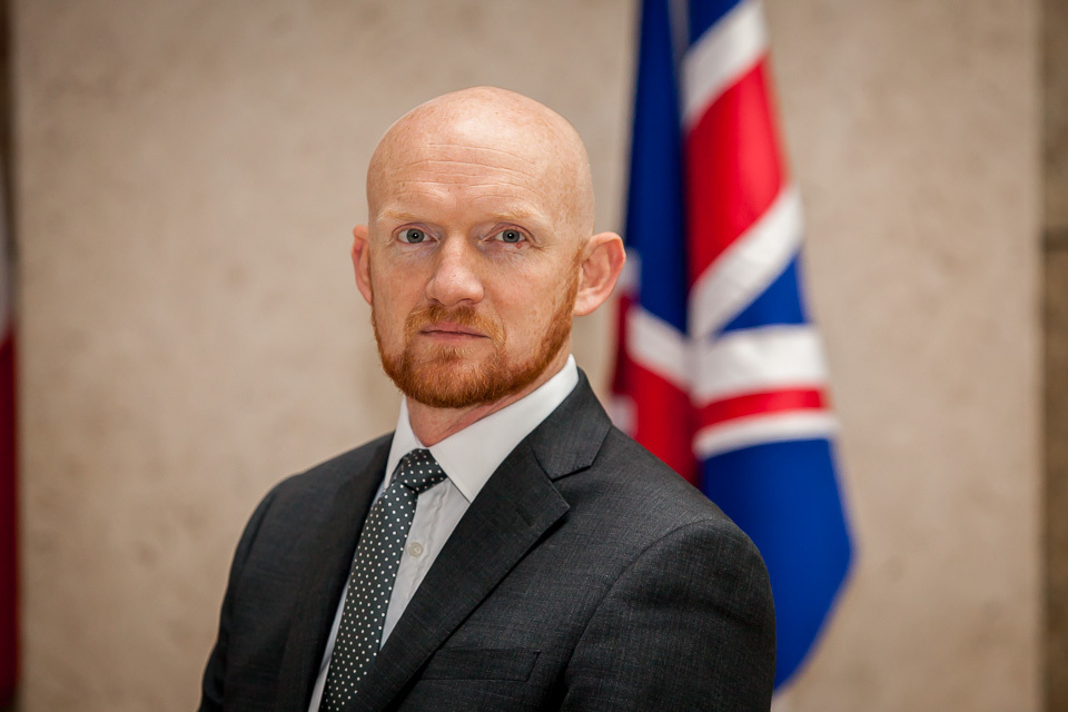 Change of Her Majesty’s Ambassador to the Czech Republic Matt Field