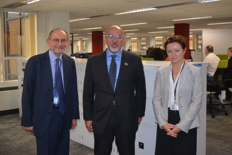 Lifelong Loan Entitlement technology is top of the agenda for Secretary of State’s visit to the Student Loans Company (SLC)