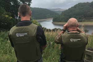 Environment Agency Fisheries Enforcement Officers on patrol