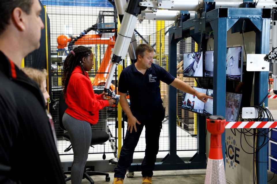 Robots doing what humans can’t at Culham