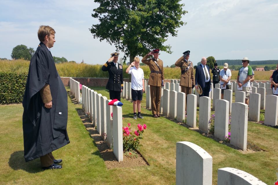Rededication services held for two casualties of the Somme