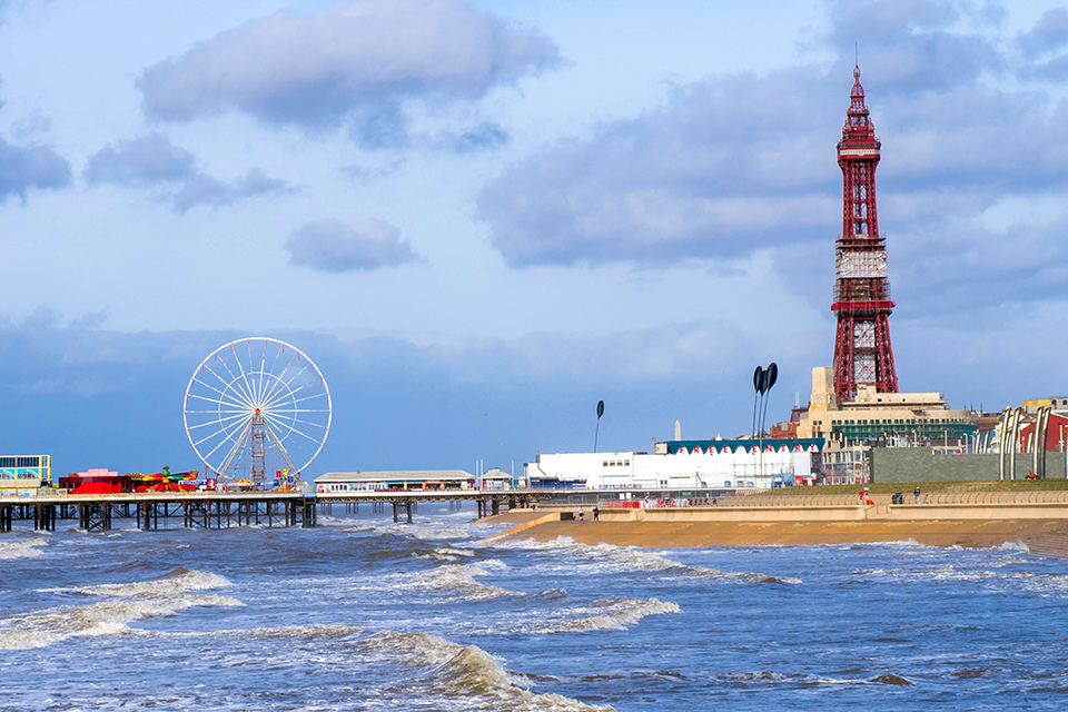 An image of Blackpool tower 