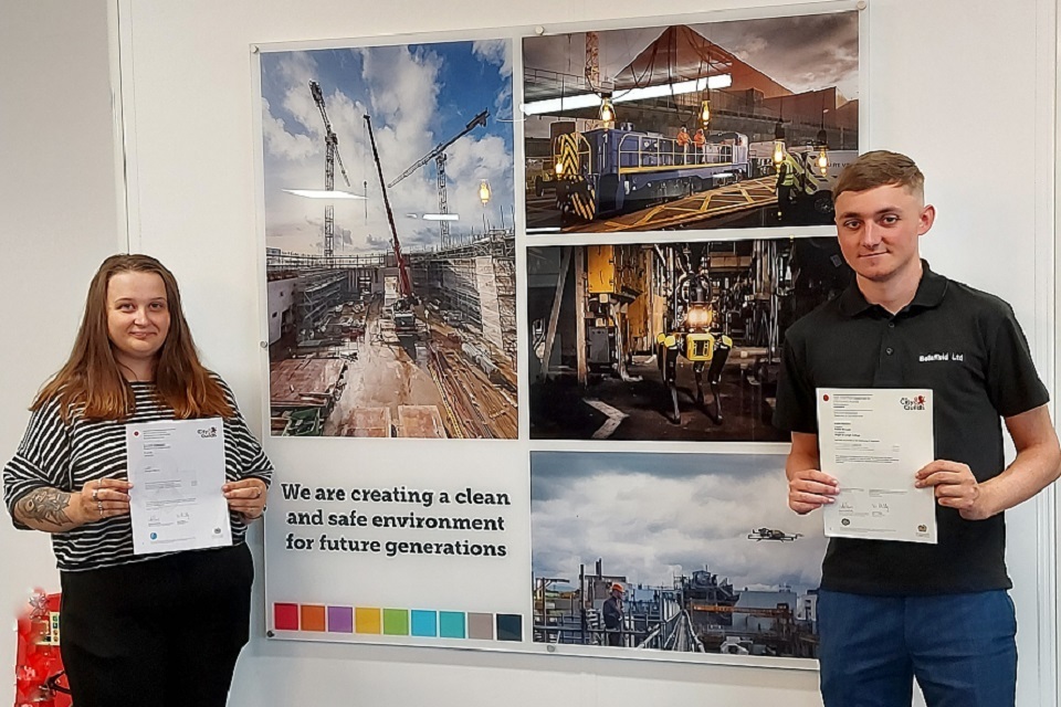 National recognition for Sellafield Ltd apprenticeship programme