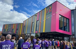 The youth zone opened its doors to the young people of Warrington.