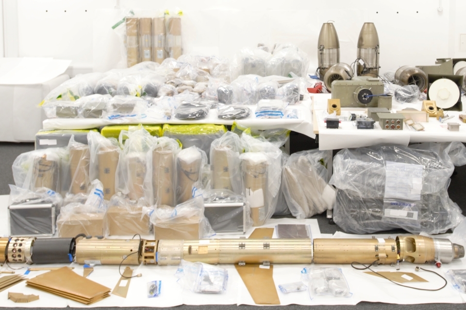 UK reveals Royal Navy seizure of smuggled Iranian missiles