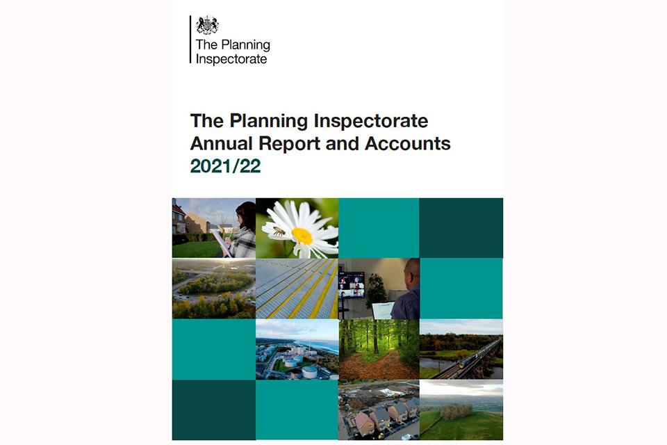 The Planning Inspectorate publishes its 2021/22 Annual Report and Accounts