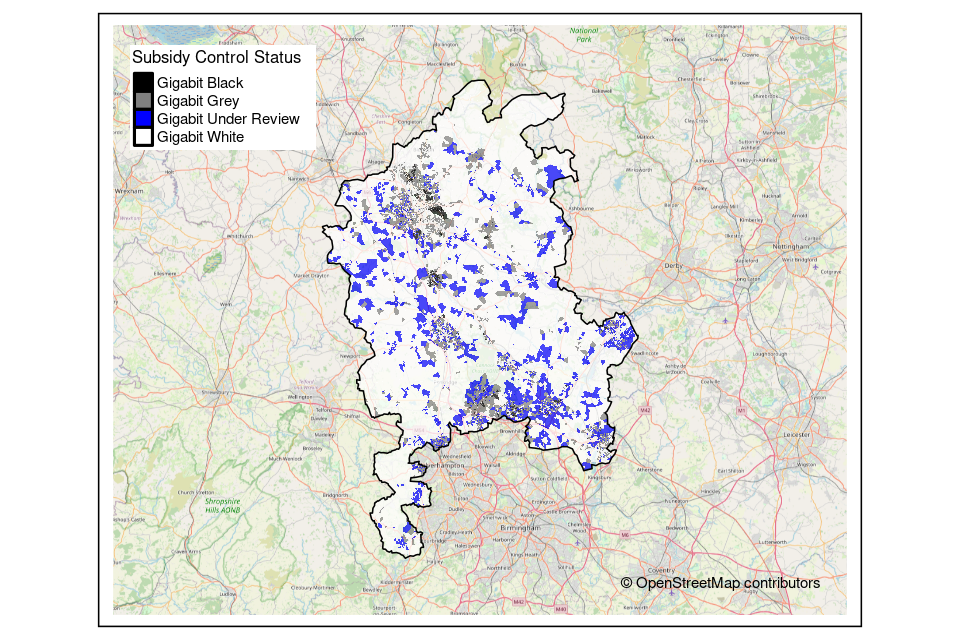 Staffordshire PR outcome map