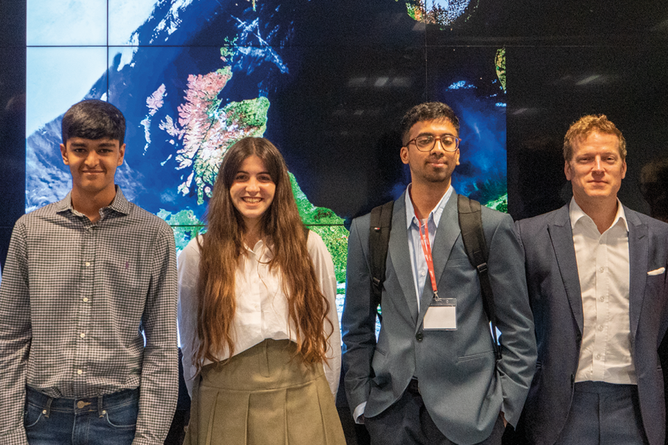 Teenager wins out of this world competition for satellite ideas