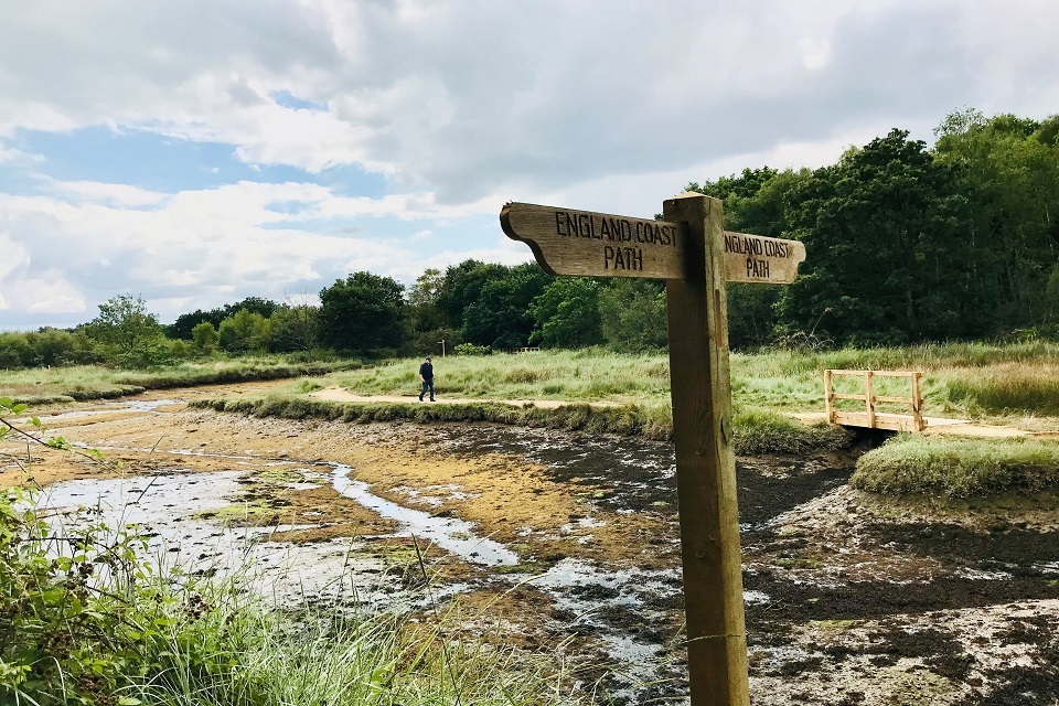 England Coast Path takes a step forward in Hampshire.