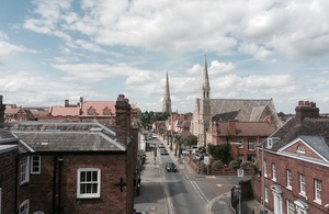 Worcester town centre