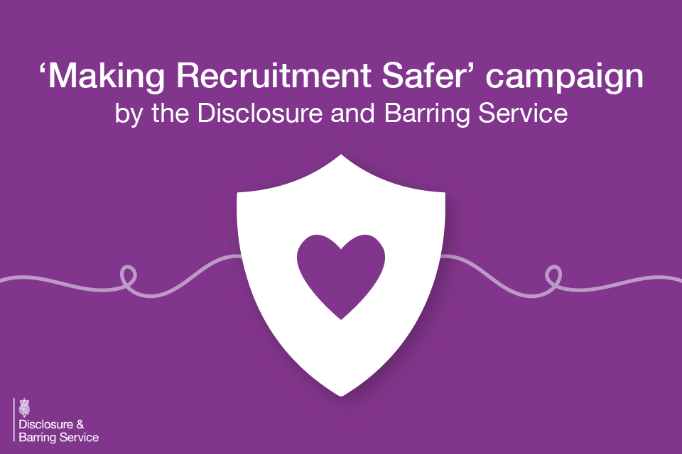 Supporting safer recruitment in the early years and education sector