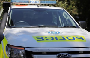 Sussex Police car