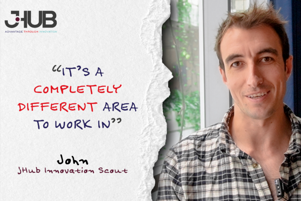 jHub Fellowship Scheme: “It’s a completely different area to work in.”