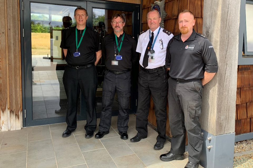 New joint patrolling partnership between Thames Valley Police and the Civil Nuclear Constabulary