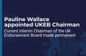 Pauline Wallace appointed UK Endorsement Board chairman