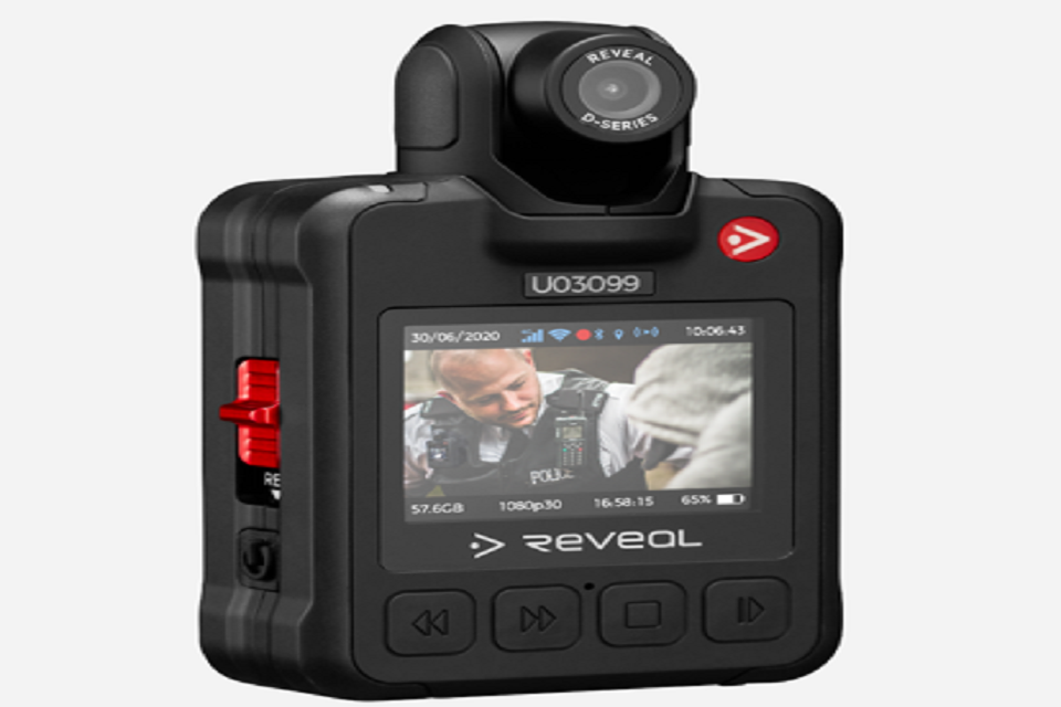 Reveal camera used by CNC officers for Body Worn Video