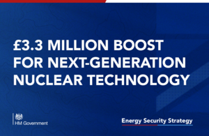 £3.3 million boost for next generation nuclear technology