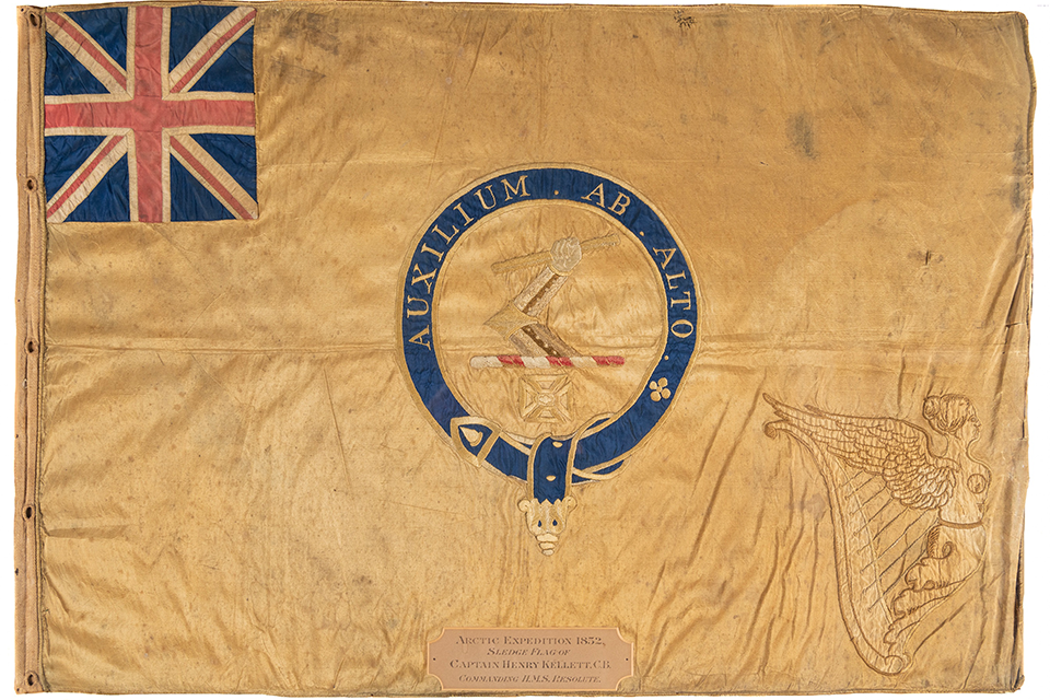 £120,000 flag from sledge of British polar explorer at risk of leaving UK