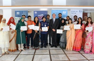 British High Commissioner congratulates 16 Chevening awardees from Bangladesh