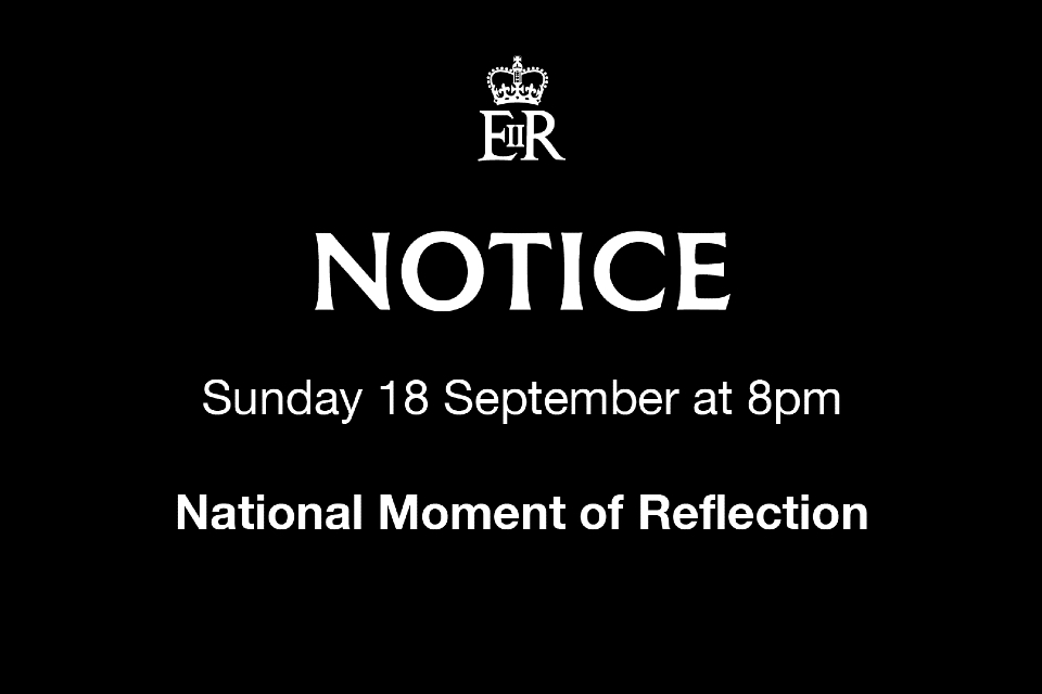 National Moment of Reflection