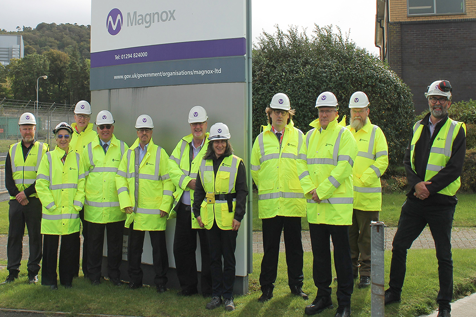 Magnox site hosts CNPA Board tour ahead of September meeting