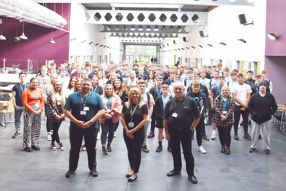 Hundreds of young people start their career at Sellafield