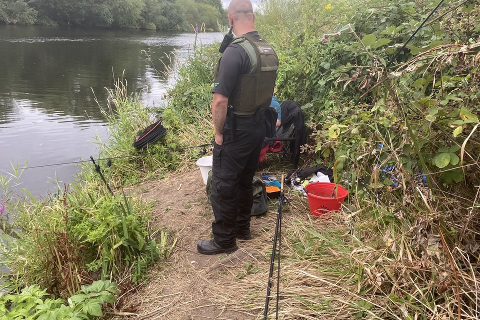 Angler catches £389 penalty while fishing in Shropshire