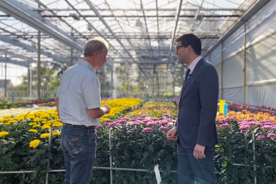 Environment Secretary commits to sustainable horticulture growth