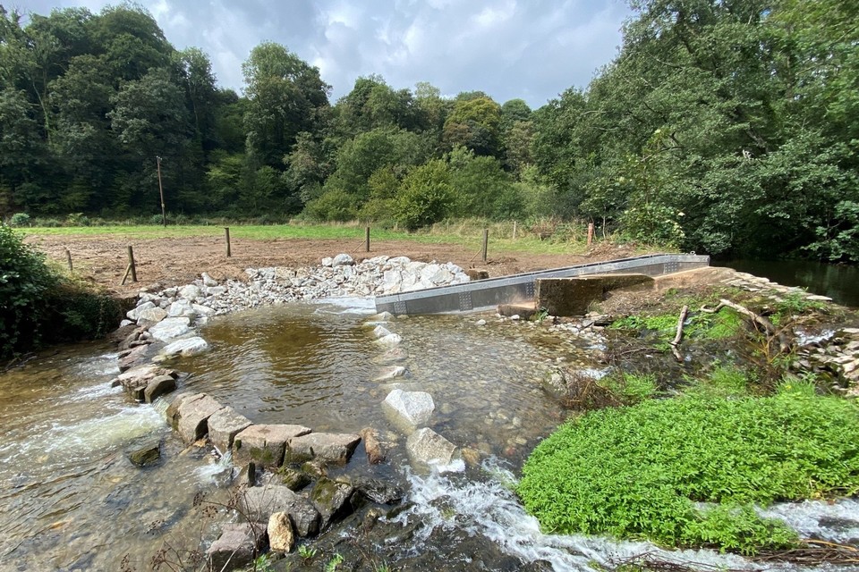 New fish pass unlocks Exmoor National Park
