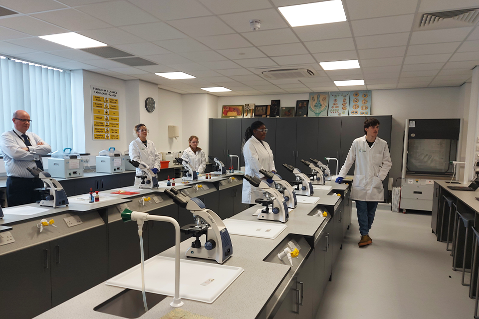 STEM investment brings state of the art college labs to Anglesey