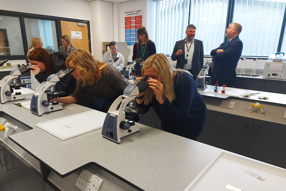 New biology lab