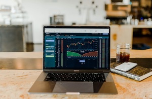 Computer with Investments Information