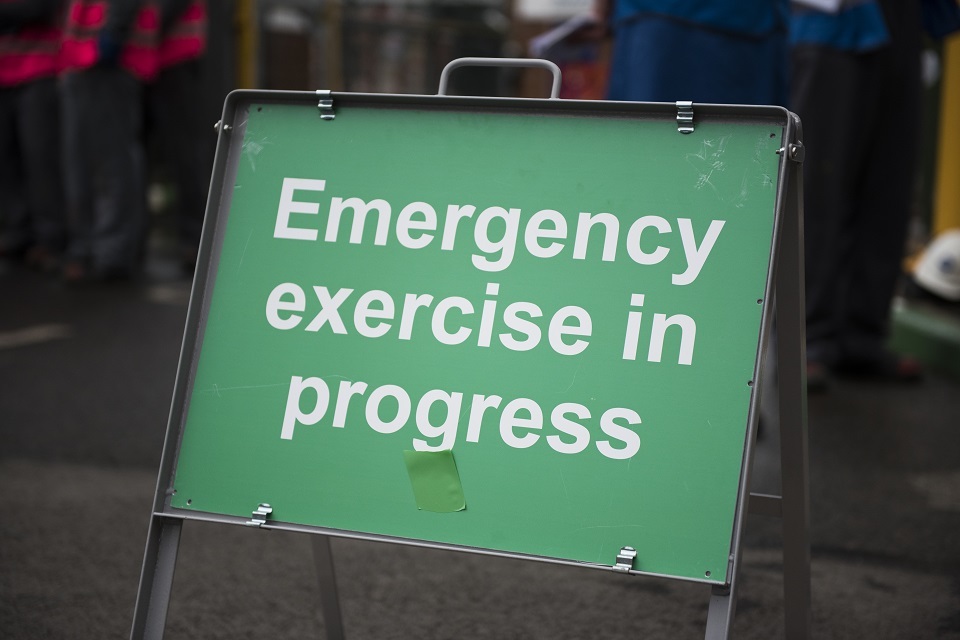 Sellafield site emergency exercise   Wednesday 2 November 2022