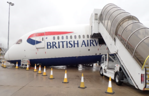 Figure 2: View of left side of the aircraft following NLG retraction