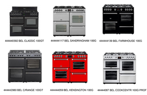 Six of the cooker models affected by the safety issue.