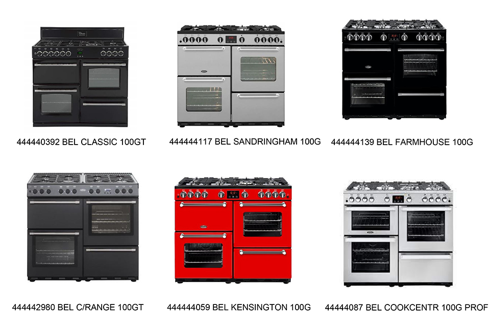 OPSS intervenes on dangerous Glen Dimplex gas cookers