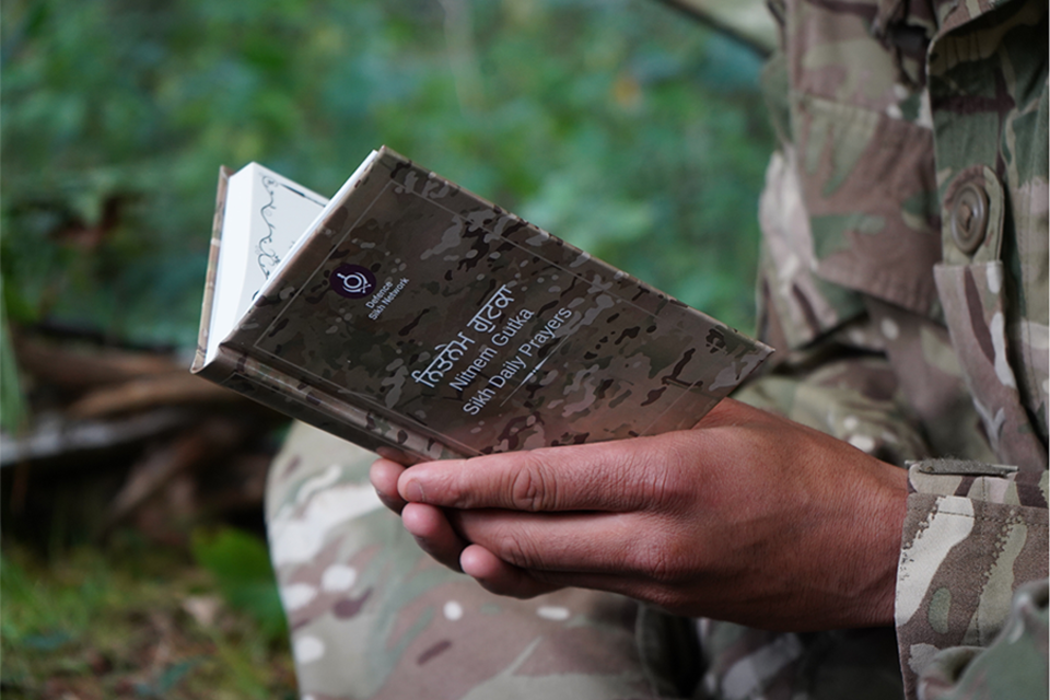 Hardy Sikh prayer book revived after 100 years to help personnel practice faith in the field