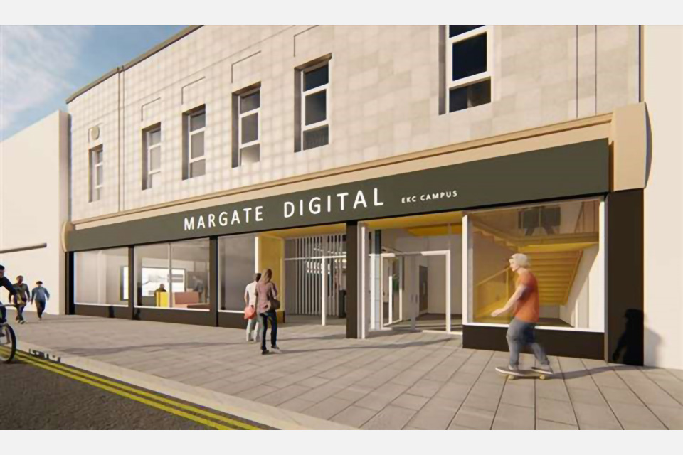  Artist’s impression of the Margate Digital Tec Campus 