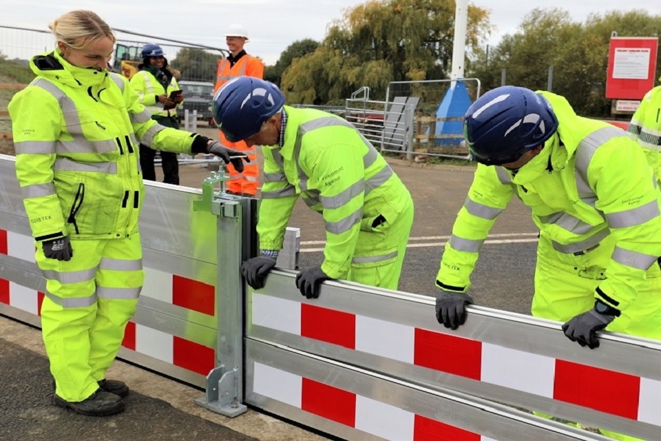 Work completed on Ouse Washes protects thousands of homes