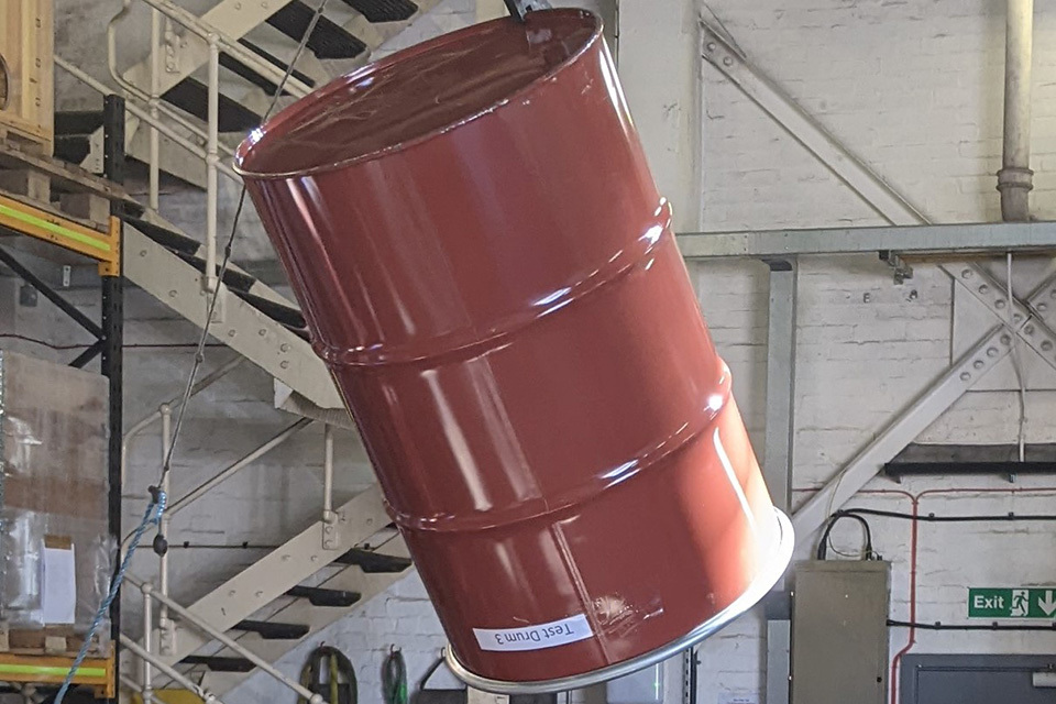 Formal approval for revised package design