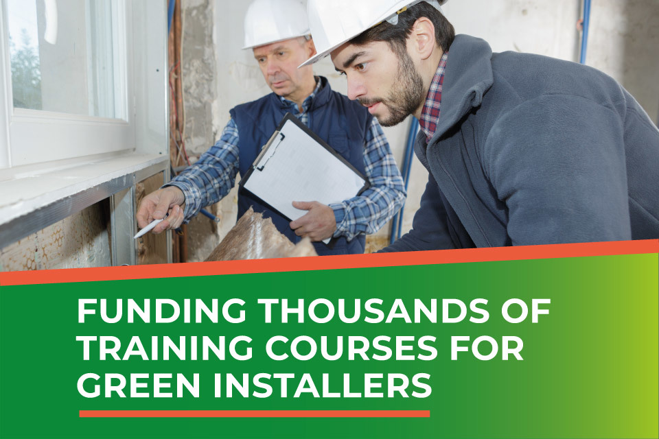 Training for thousands to take advantage of green job opportunities
